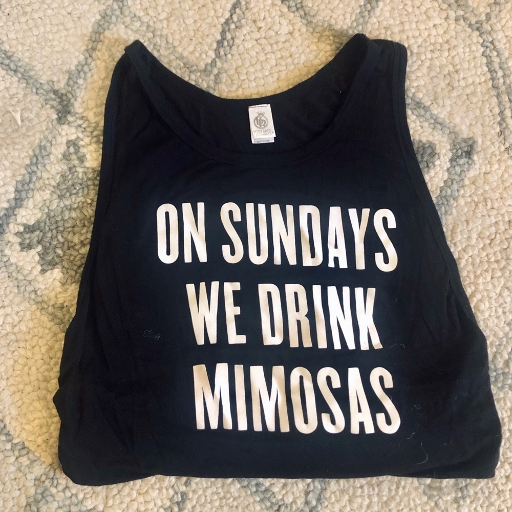 2/15 💜 Black Athleisure Top in Soft Cotton